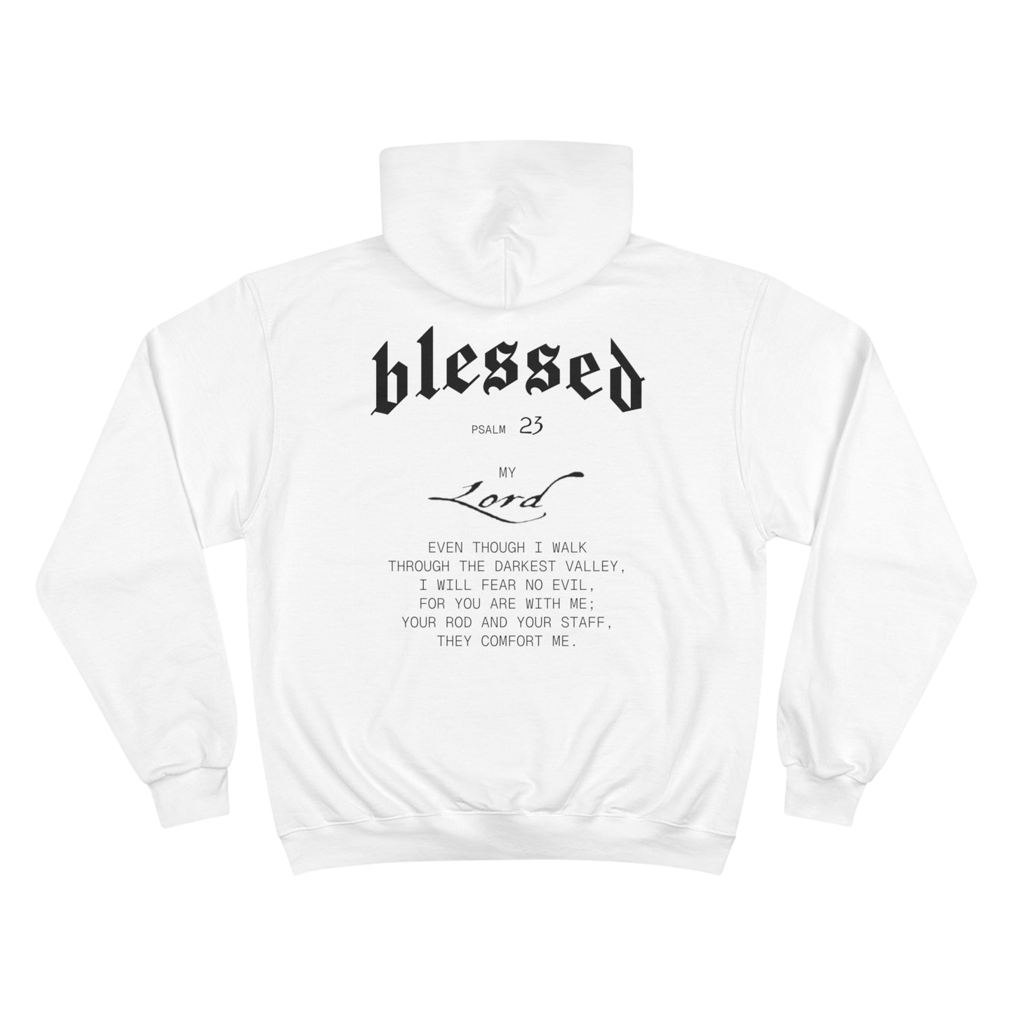 High Bless™ x  Champion 23rd Psalm Hoodie (B)